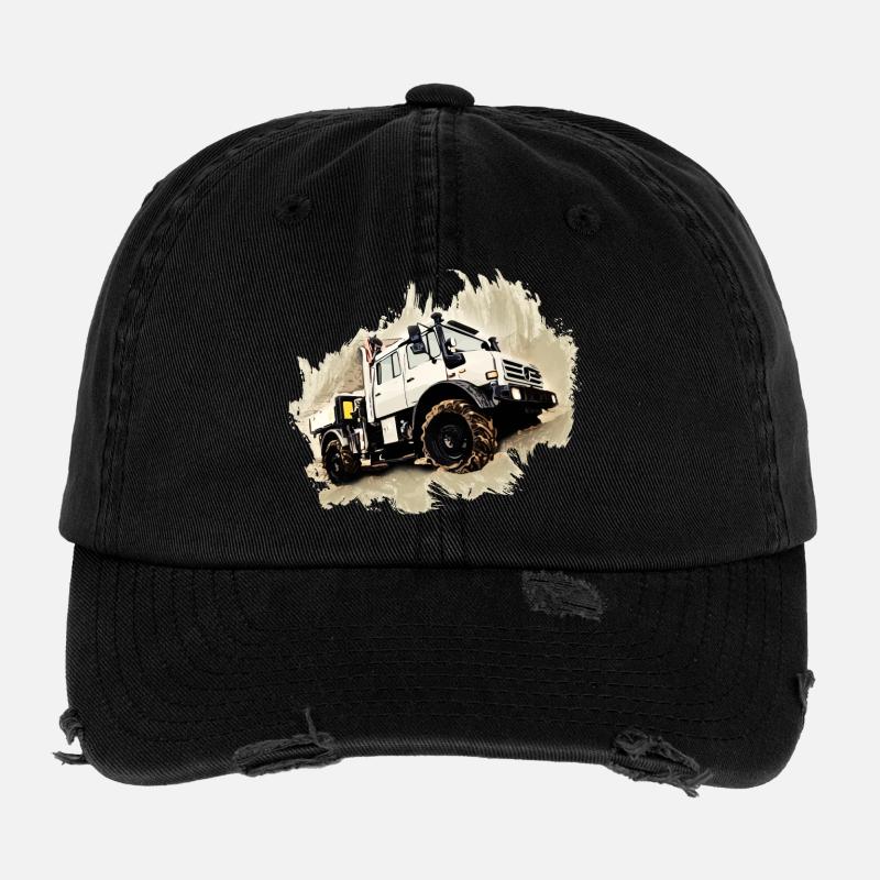Camion Unimog Casquette vintage effet usé Flexfit