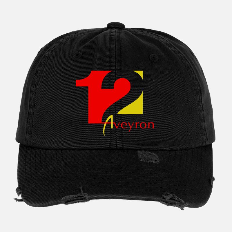 Aveyron Flexfit Vintage Destroyed Cap