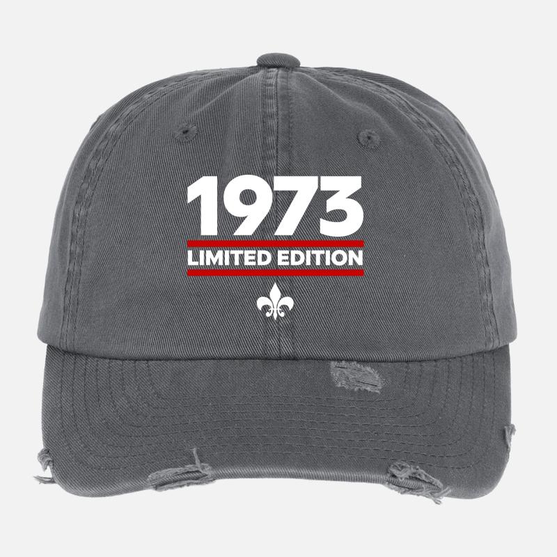 Édition limitée de 1973 Casquette vintage effet usé Flexfit