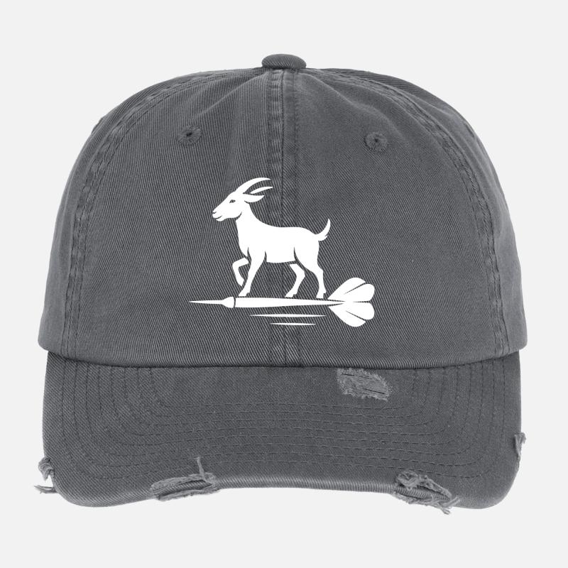 Bock auf Dart Flexfit Vintage Destroyed Cap