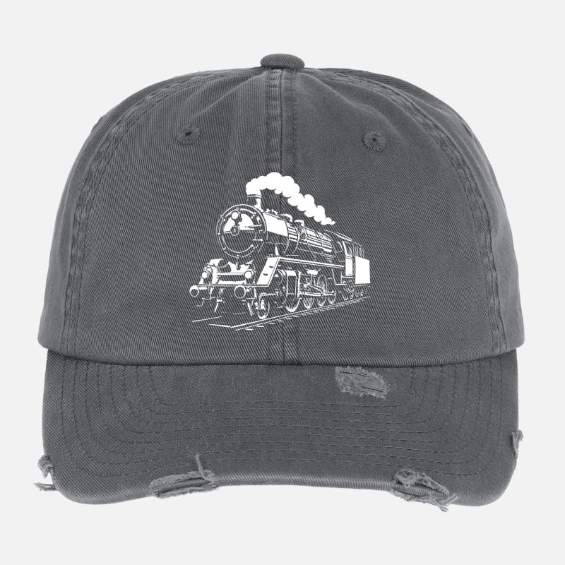 Dampfzeit Flexfit Vintage Destroyed Cap