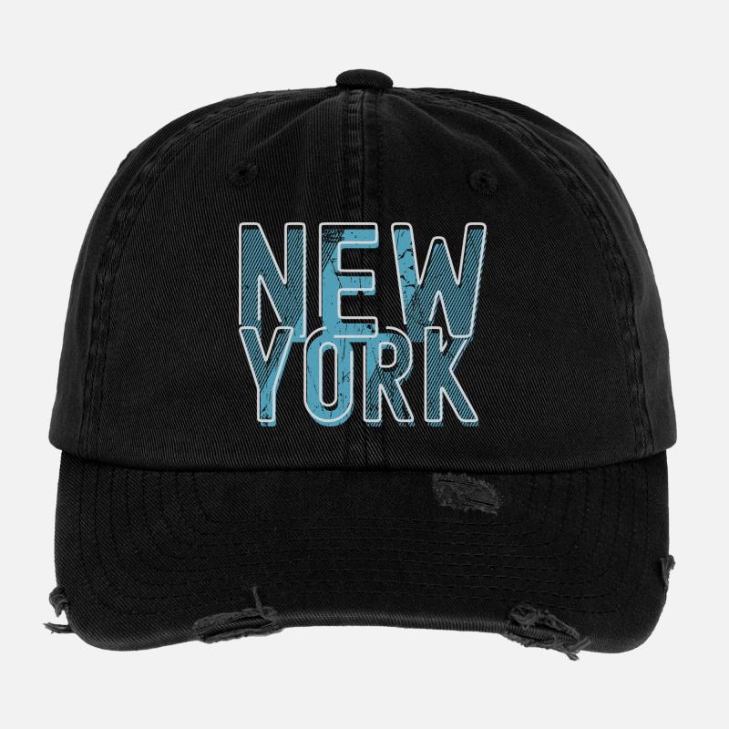 New York Flexfit Vintage Destroyed Cap