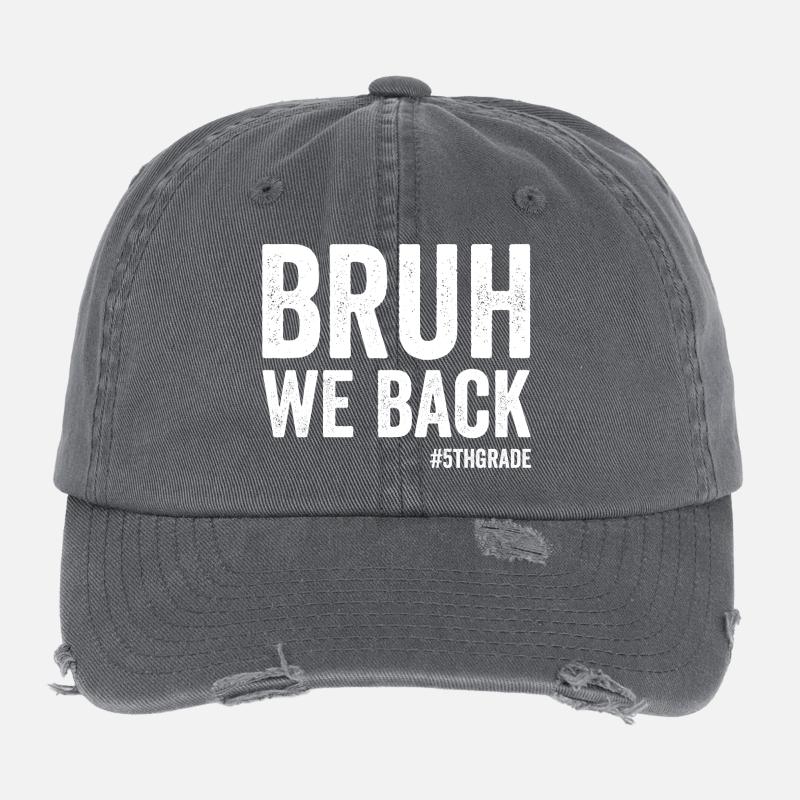 Frère, nous sommes de retour, 5e année, première école Casquette vintage effet usé Flexfit