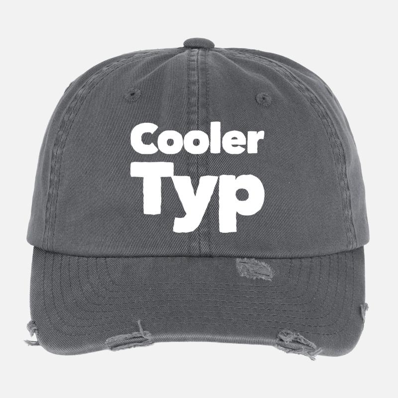 COOLER TYP Flexfit Vintage Destroyed Cap