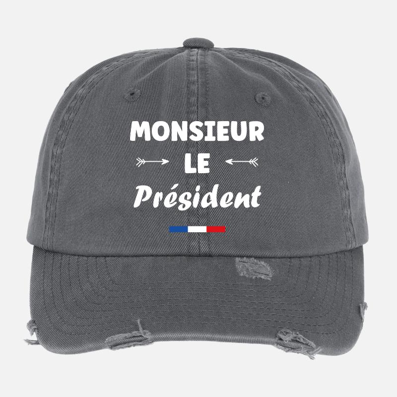 Präsident Flexfit Vintage Destroyed Cap