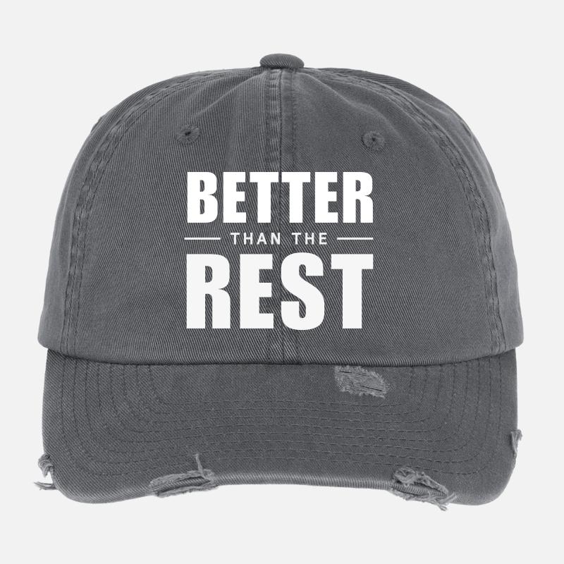 Mieux que le reste - Effet Aha astucieux Casquette vintage effet usé Flexfit