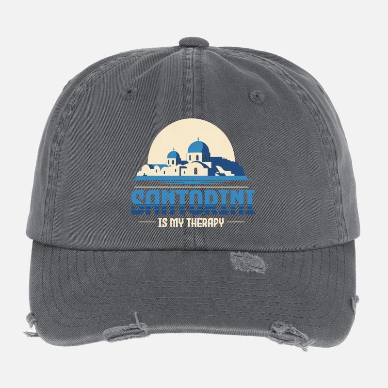 Santorini Flexfit Vintage Destroyed Cap