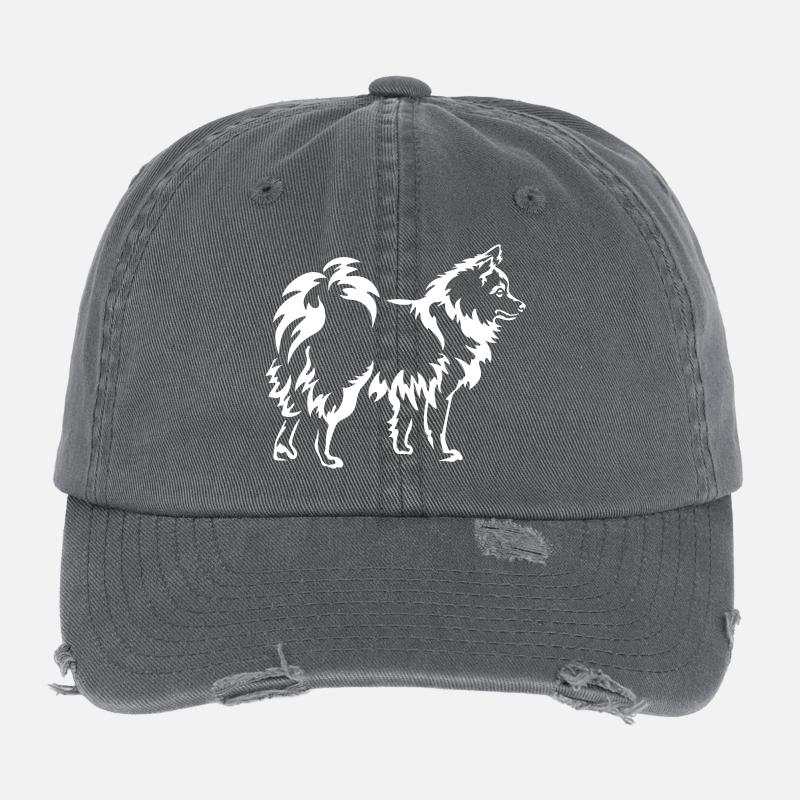 Spitz "Black Edition" Flexfit Vintage Destroyed Cap
