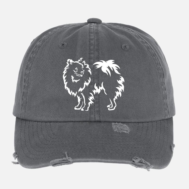 Spitz "Black Edition" Flexfit Vintage Destroyed Cap