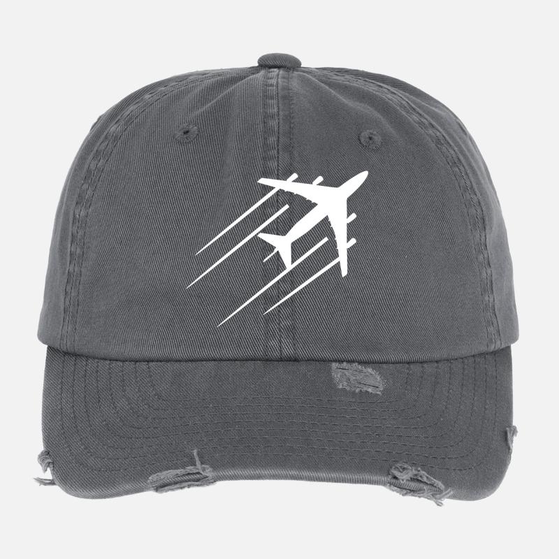 Avion Casquette vintage effet usé Flexfit
