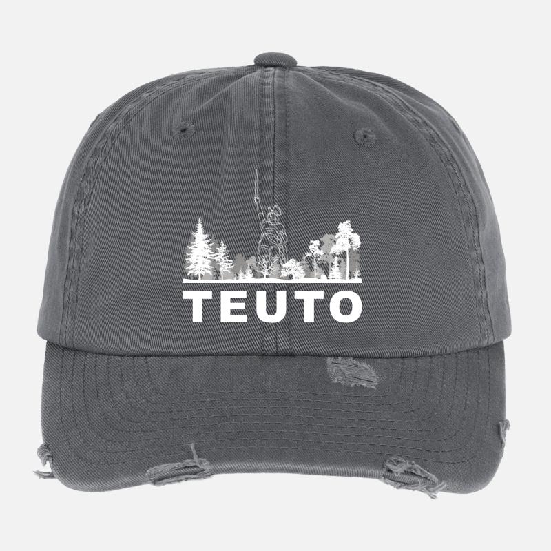 Teuto Flexfit Vintage Destroyed Cap