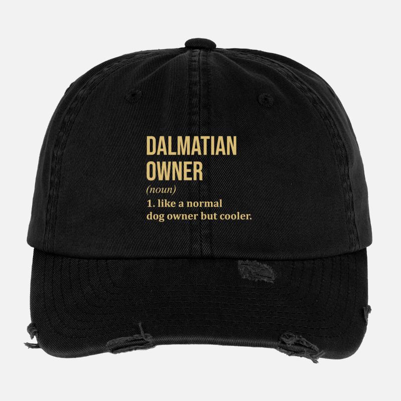 Dalmate Casquette vintage effet usé Flexfit