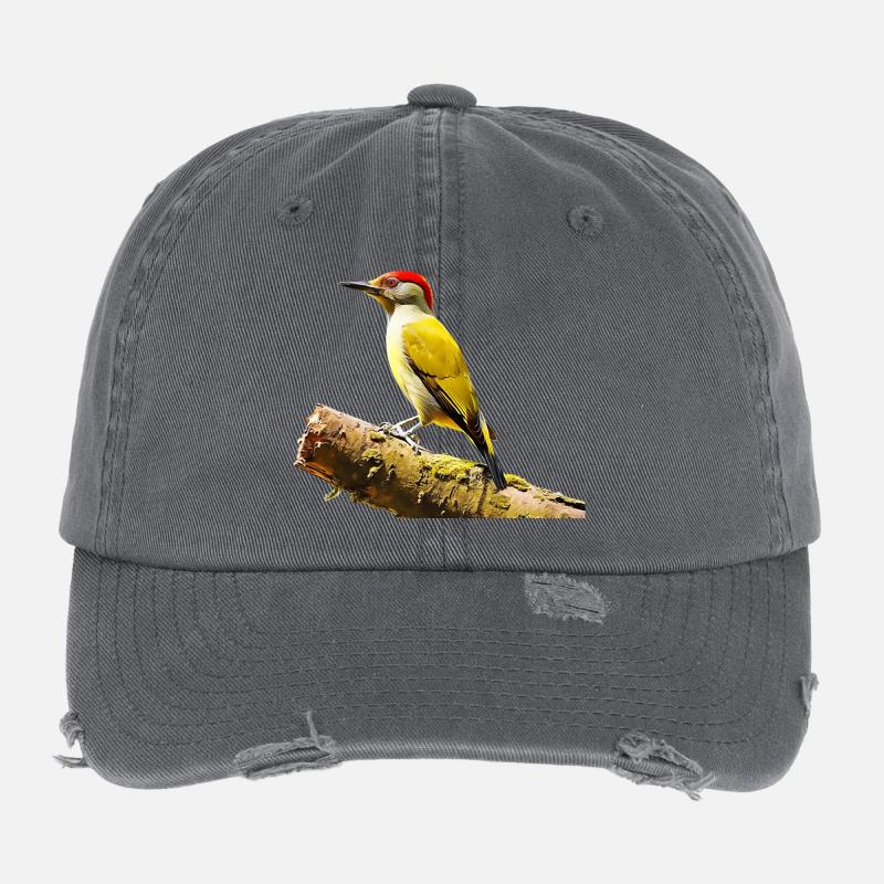 Grünspecht Flexfit Vintage Destroyed Cap