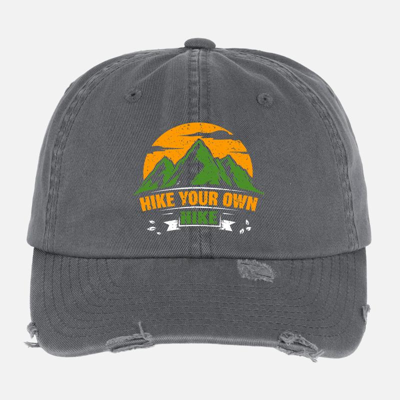 Hike Your Own Hike Flexfit Vintage Destroyed Cap