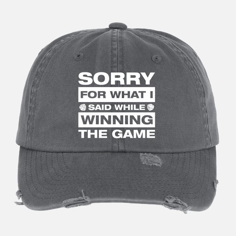 Sorry Gesellschaftsspiel Brettspiel Flexfit Vintage Destroyed Cap