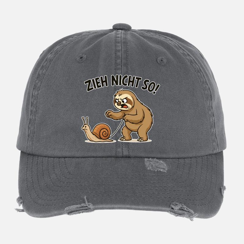 Ne tirez pas si paresseusement Casquette vintage effet usé Flexfit