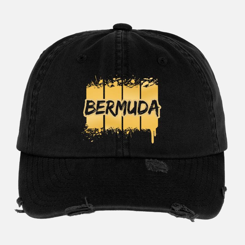Bermudes Bermudes Casquette vintage effet usé Flexfit