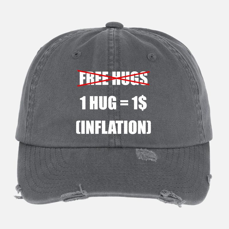 Câlins gratuits, ajustés à l’inflation Casquette vintage effet usé Flexfit