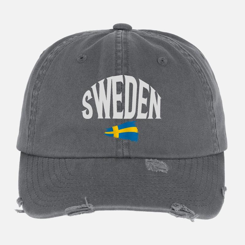 Sweden Flexfit Vintage Destroyed Cap