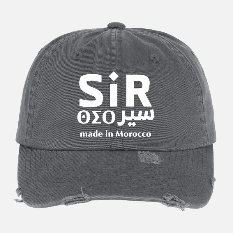 Sir Maroc Made in Morocco Flexfit Vintage Destroyed Cap
