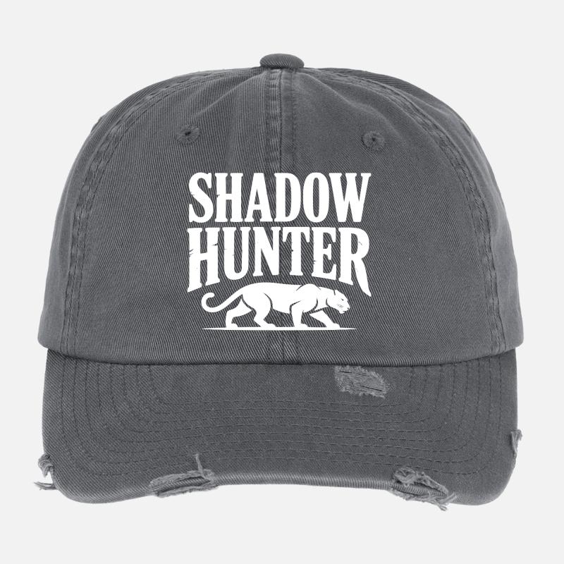Chasseur d’Ombres Casquette vintage effet usé Flexfit