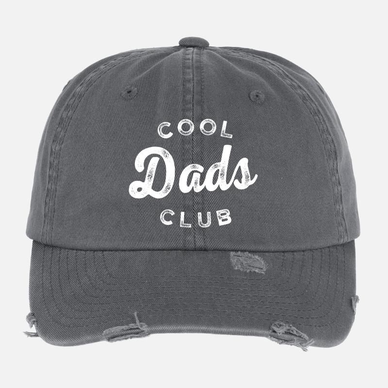 Stolzer Papa 2026 – Cool Dads Club  Flexfit Vintage Destroyed Cap