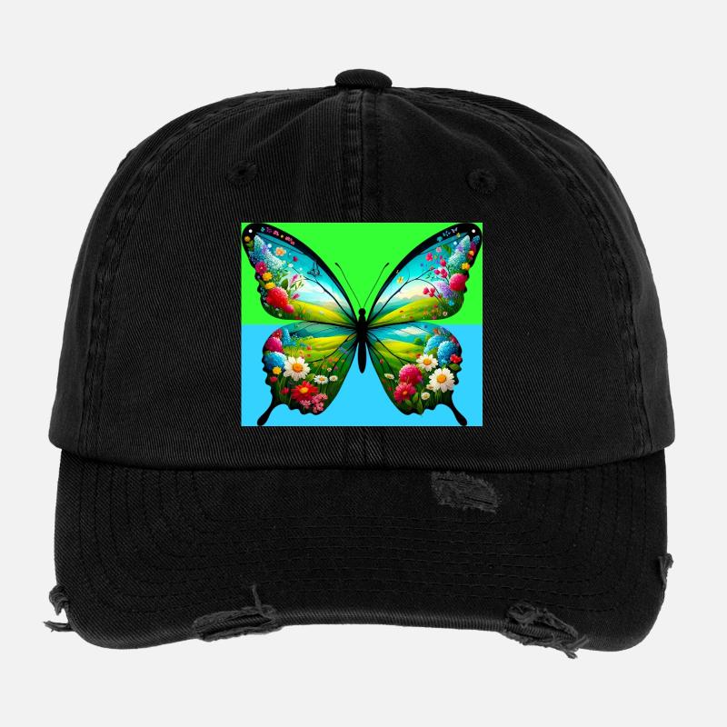 Schmetterling Flexfit Vintage Destroyed Cap
