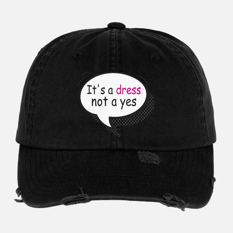 C’est une robe, pas une chemise statement Casquette vintage effet usé Flexfit