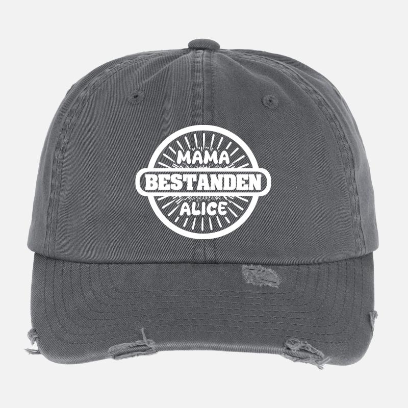 Alice als Name Flexfit Vintage Destroyed Cap