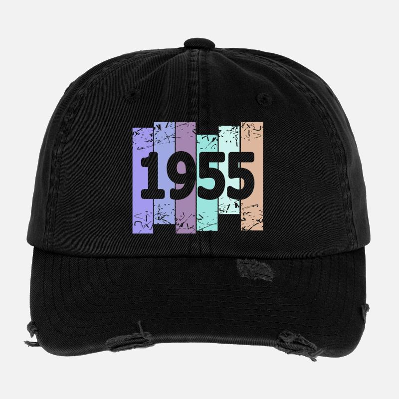 1955 Casquette vintage effet usé Flexfit