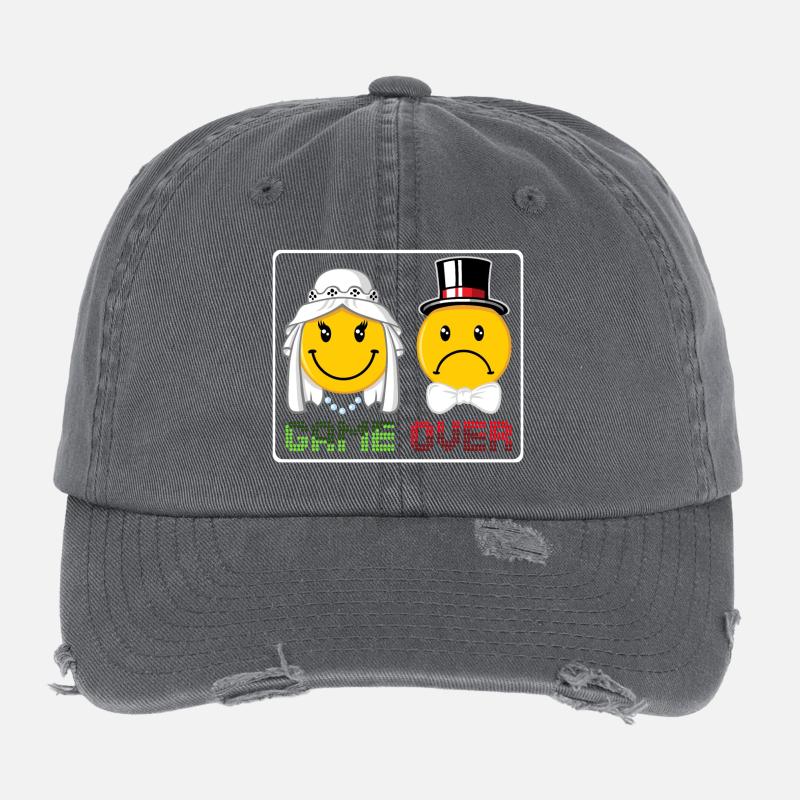 Game over Flexfit Vintage Destroyed Cap