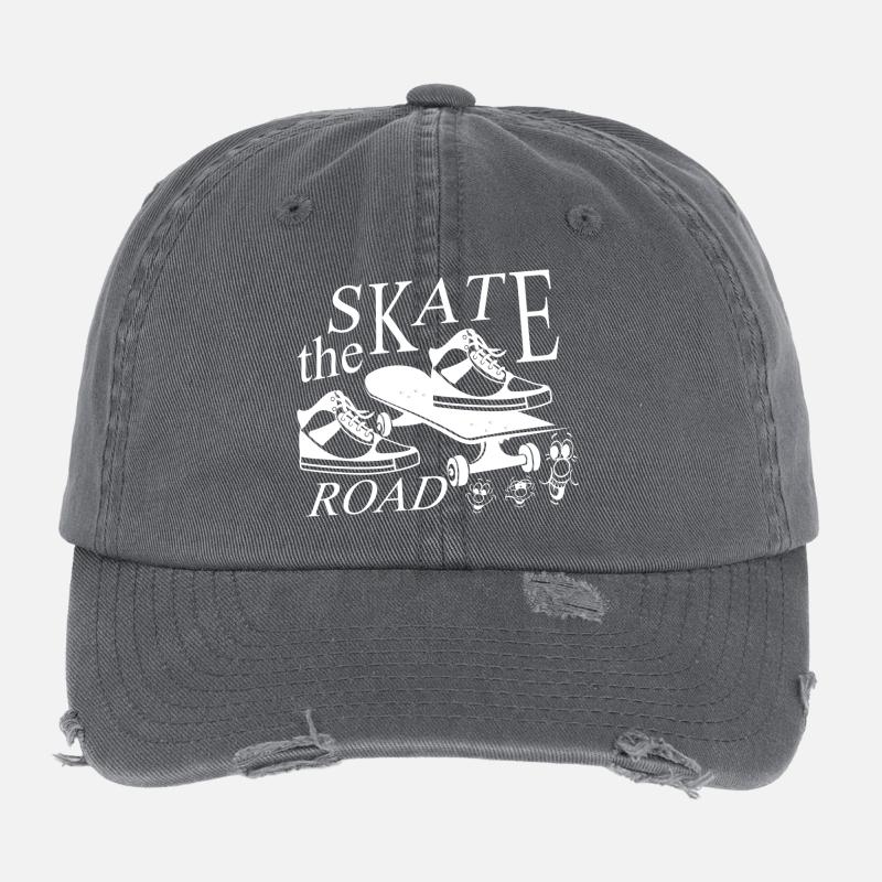 Patineur Casquette vintage effet usé Flexfit