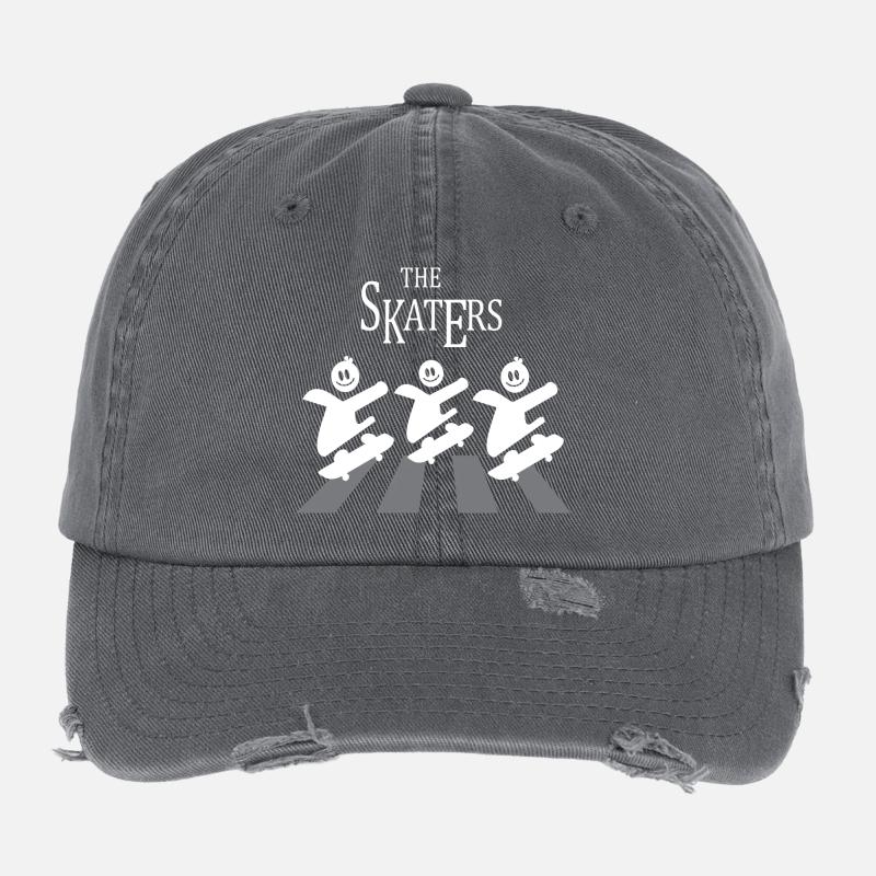 The Skater Crew Flexfit Vintage Destroyed Cap