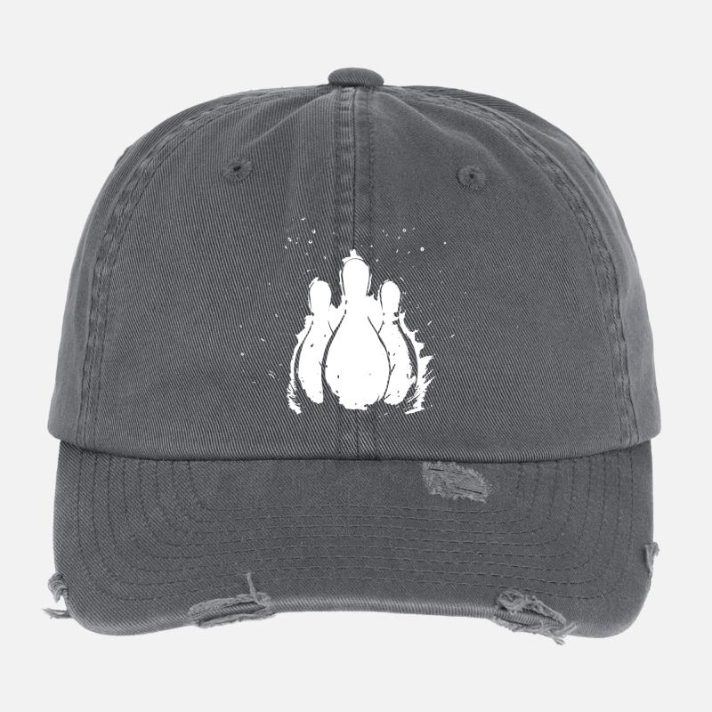 Bowling Flexfit Vintage Destroyed Cap