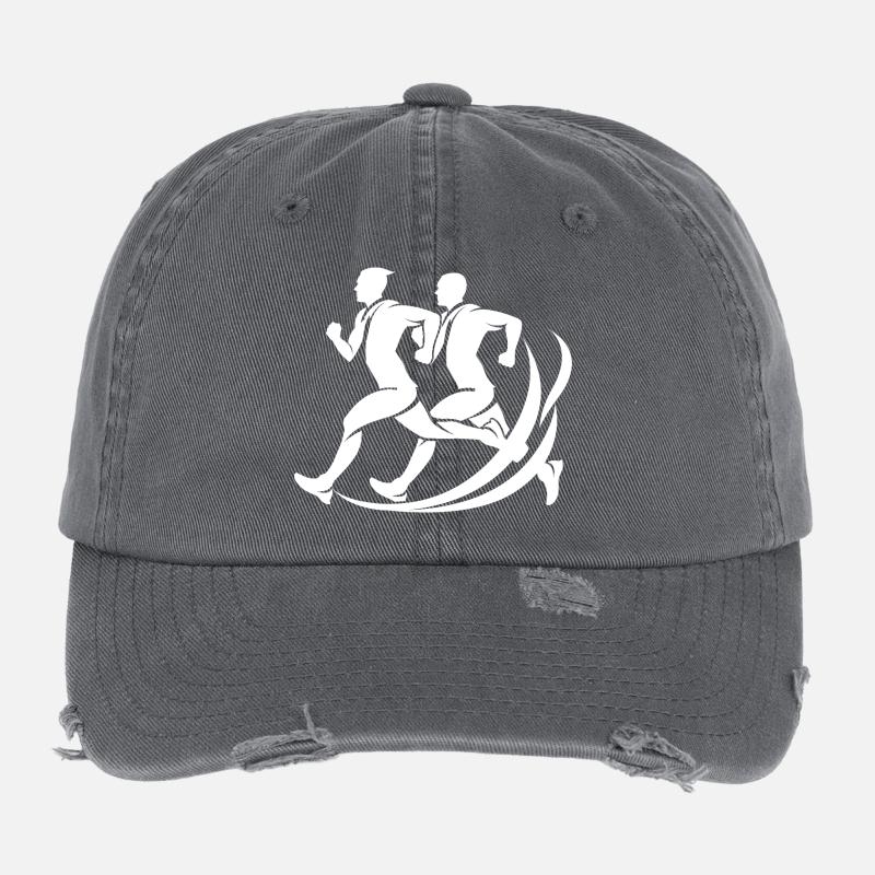 Jogger Sketch Flexfit Vintage Destroyed Cap
