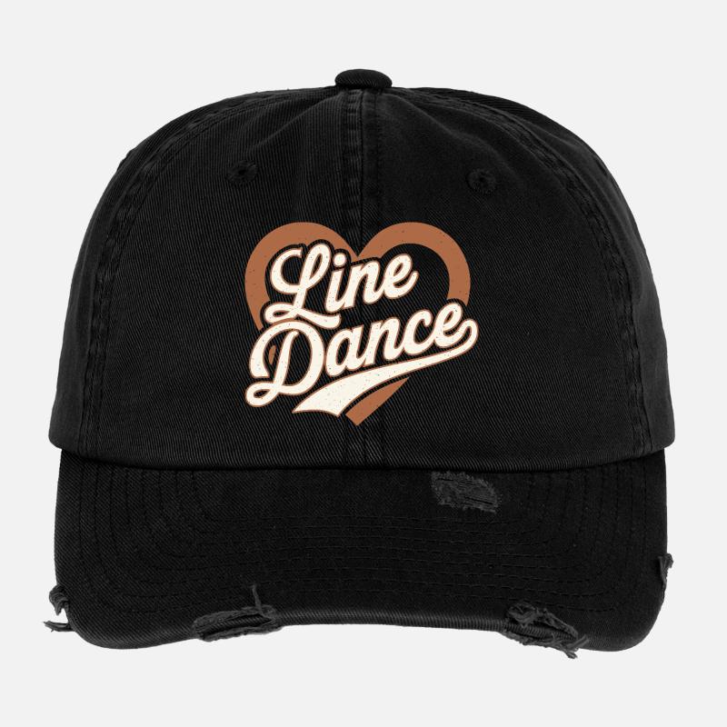Line Dance Flexfit Vintage Destroyed Cap
