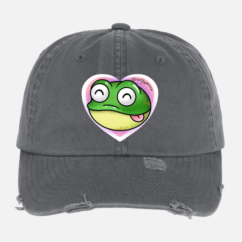 Frog Flexfit Vintage Destroyed Cap