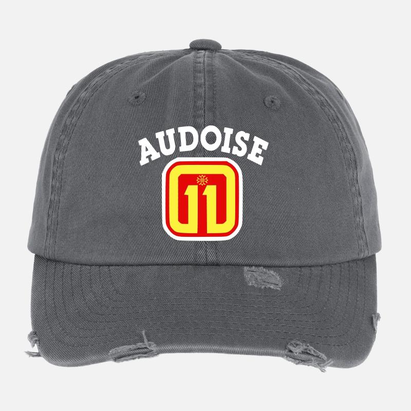 Audoise 11 Logo Flexfit Vintage Destroyed Cap