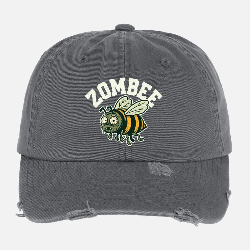 Zombi Casquette vintage effet usé Flexfit