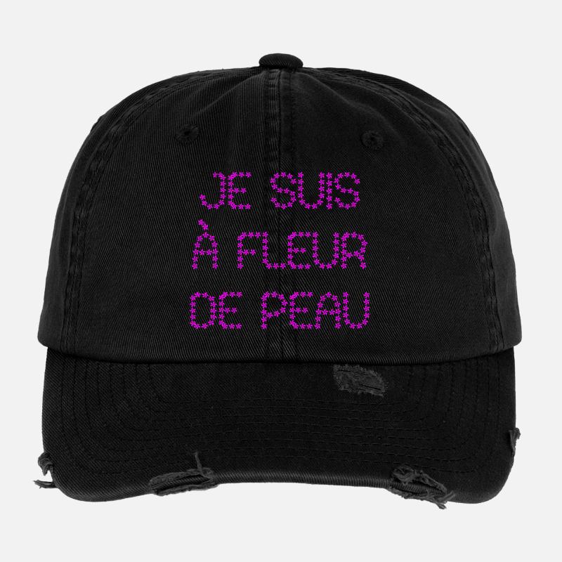 I'M ON EDGE! Flexfit Vintage Destroyed Cap