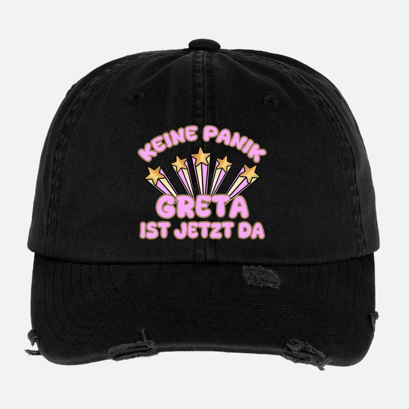 Woman's name Greta Flexfit Vintage Destroyed Cap