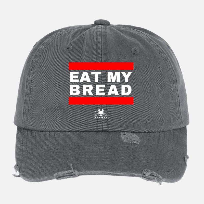 Eat My Bread - What Else? :) Flexfit Vintage Destroyed Cap