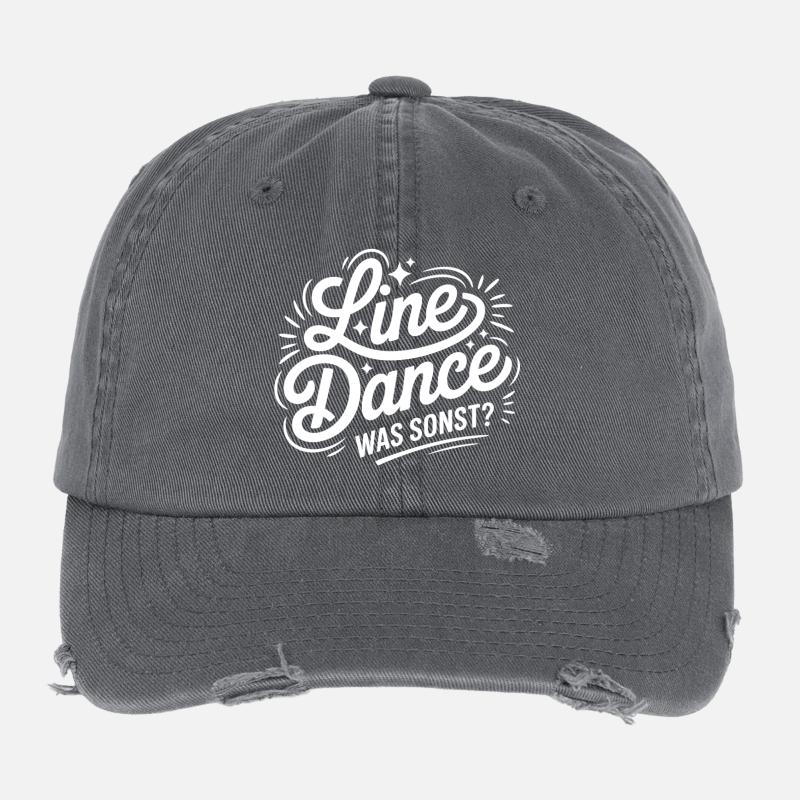 Danse en ligne Quoi d’autre ? Casquette vintage effet usé Flexfit