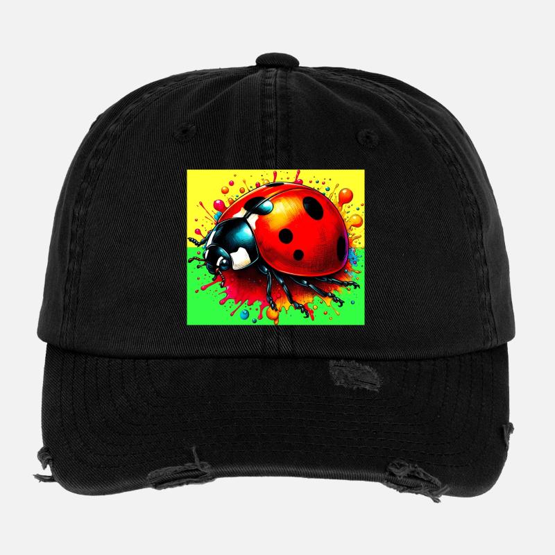 Marienkäfer Flexfit Vintage Destroyed Cap