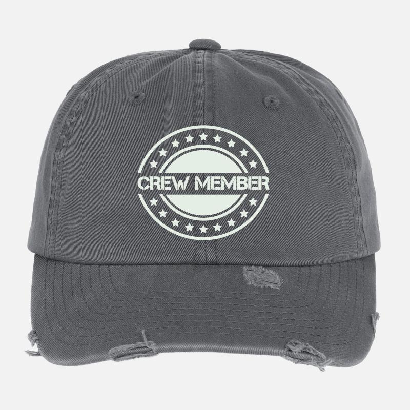 crew member Flexfit Vintage Destroyed Cap