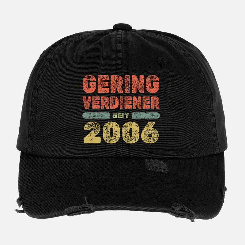 2006 Flexfit Vintage Destroyed Cap