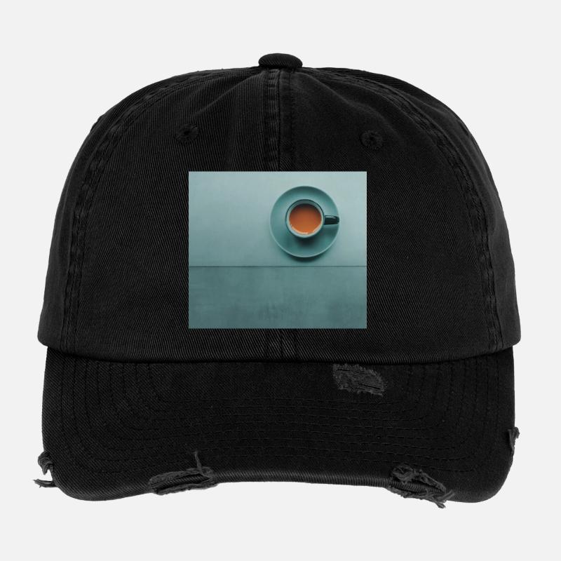 Cafe` Credenzia Flexfit Vintage Destroyed Cap