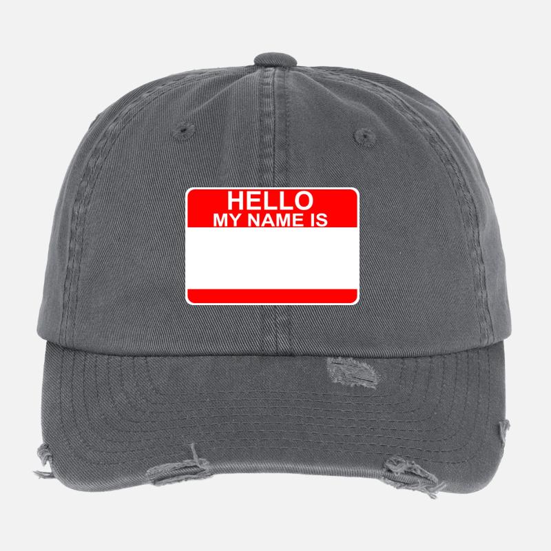 Mein Name ist Flexfit Vintage Destroyed Cap
