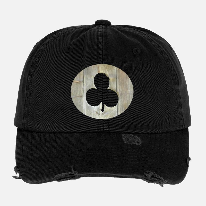 cloverleaf Flexfit Vintage Destroyed Cap