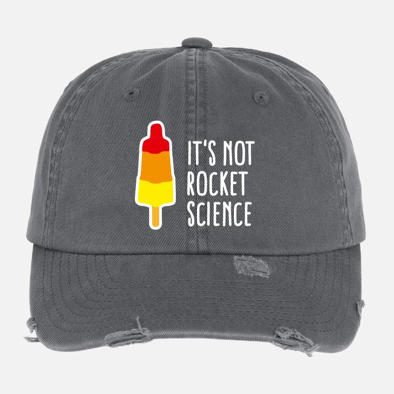 It's not rocket science popsicle science de fusée Casquette vintage effet usé Flexfit